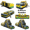 Image of POGO Inflatable Bouncers 19'H Venom MAMMOTH 6-Piece 7E Obstacle Course Climb by POGO 754972360913 620 19'H Venom MAMMOTH 6-Piece 7E Obstacle Course Climb by POGO SKU# 620
