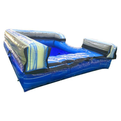 POGO Inflatable Bouncers 3'H Wet/dry Pool with Ramp Tropical Slide Base by POGO 3570