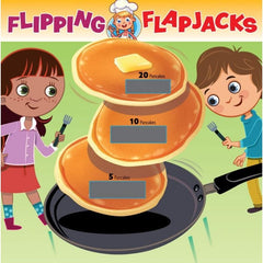 5.6 'H Flipping Flapjacks, Sealed Air Inflatable Frame Game by POGO