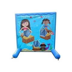 POGO Inflatable Bouncers 5.6' H Mermaid Treasure, Sealed Air Inflatable Frame Game by POGO 754972313520 1188