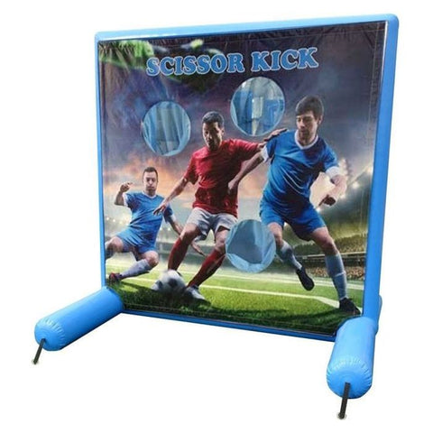 POGO Inflatable Bouncers 5.6 'H Soccer, Sealed Air Inflatable Frame Game by POGO 1318