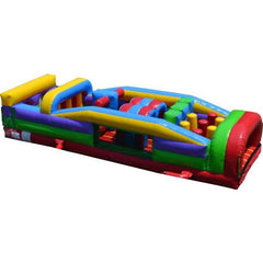 59'H Retro SUPER 2-Piece Radical 7E Obstacle Course by POGO