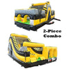Image of POGO Inflatable Bouncers 59'H Venom SUPER 2-Piece Radical Dual Obstacle Course by POGO 754972360876 616-59