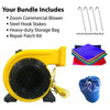 Image of POGO Inflatable Bouncers 69' Venom SUPER 2-Piece Radical Obstacle Course Climb by POGO 781880283904 617