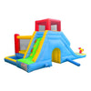 Image of POGO Inflatable Bouncers 7.4' Backyard Kids Deluxe Inflatable Water Slide Bouncer with Splash Cannon and Pool by POGO 9.5'H Backyard Kids Inflatable Water Slide Cannon Pool POGO SKU# 5119