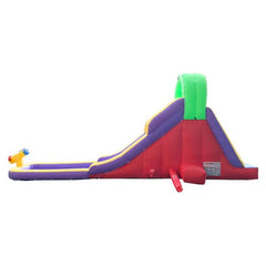 9.5'H Backyard Kids Inflatable Water Slide with Splash Cannon and Pool by POGO