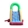 Image of POGO Inflatable Bouncers 9.5'H Backyard Kids Inflatable Water Slide with Splash Cannon and Pool by POGO 781880200444 5119 9.5'H Backyard Kids Inflatable Water Slide Cannon Pool POGO SKU# 5119