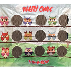 POGO Inflatable Bouncers Angry Owls UltraLite Air Frame Game Panel by POGO 754972320177 1544 Angry Owls UltraLite Air Frame Game Panel by POGO SKU#1544