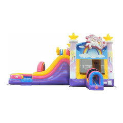 POGO Inflatable Bouncers Copy of 15.5'H Mega Ferris Wheel Inflatable Water Slide Bounce House Combo with Blower by POGO 15.5'H Mega Ferris Wheel Inflatable Water Slide Bounce House Combo with Blower by POGO SKU#5543