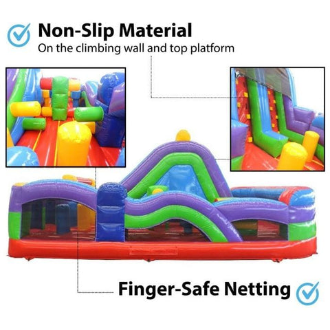 POGO Inflatable Bouncers Copy of 19'H Retro GIANT 4-Piece Radical Obstacle Course by POGO 19'H Retro GIANT 4-Piece Radical Obstacle Course by POGO SKU# 604