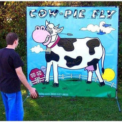 Cow Pie Fly Interactive Carnival Frame Game by POGO