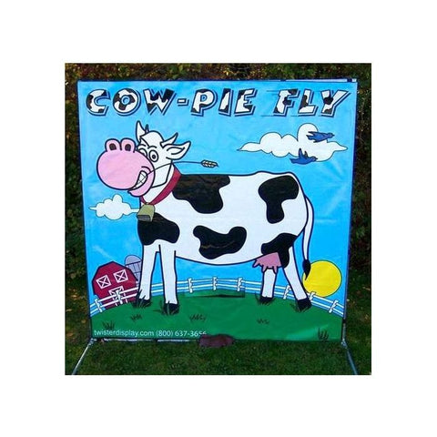 POGO Inflatable Bouncers Cow Pie Fly Interactive Carnival Frame Game by POGO 754972299497 1525