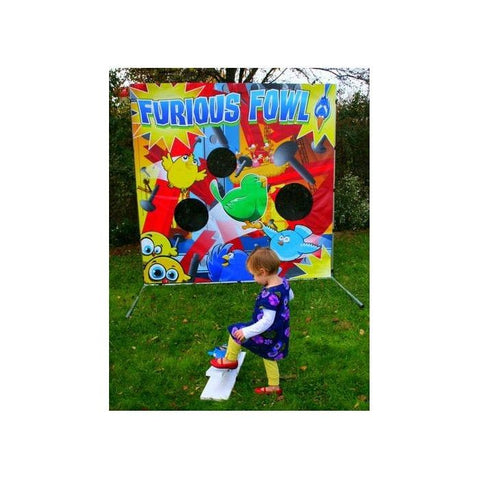 POGO Inflatable Bouncers Furious Fowl Interactive Carnival Frame Game by POGO 754972299541 1532