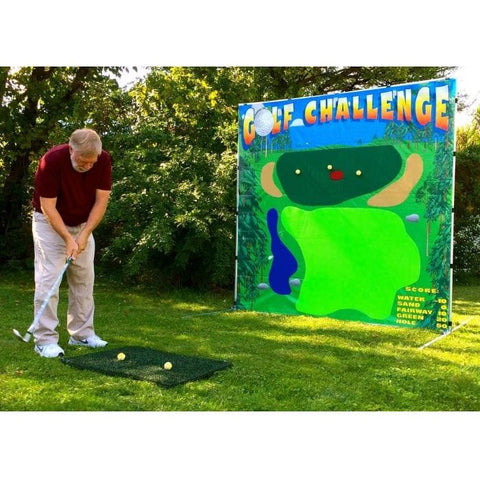 POGO Inflatable Bouncers Golf Challenge Interactive Carnival Frame Game by POGO