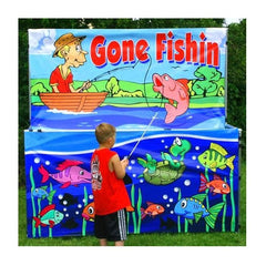 Gone Fishin' Interactive Carnival Puffer Fish Frame Game by POGO