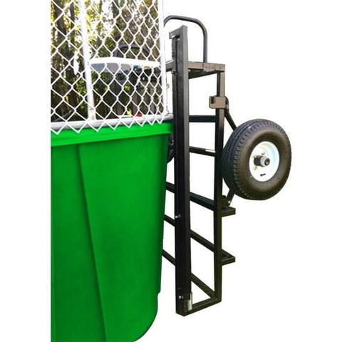 POGO Inflatable Bouncers Green Portable Dunking Booth with New Wingless Design by POGO 754972370028 1713 Green Portable Dunking Booth with New Wingless Design SKU# 1715