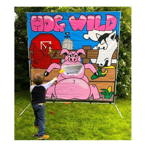 POGO Inflatable Bouncers Hog Wild Interactive Carnival Frame Game by POGO 754972299572 1538