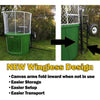 Image of POGO Inflatable Bouncers Hunter Green Portable Dunking Booth with New Wingless Design by POGO Blue Portable Dunking Booth with New Wingless Design SKU# 1685