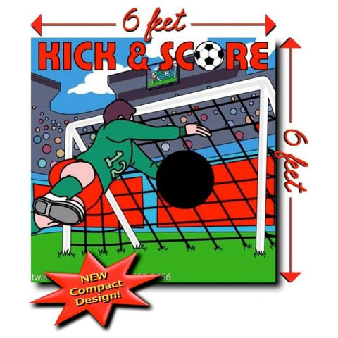 POGO Inflatable Bouncers Kick And Score Soccer Interactive Carnival Frame Game by POGO 754972297875 1693