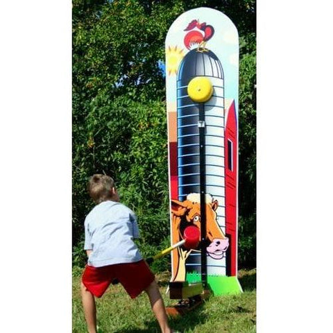 POGO Inflatable Bouncers Kiddie Striker Interactive Carnival Striker Game by POGO