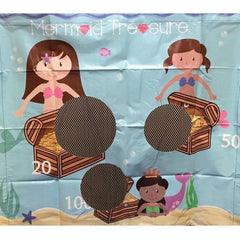 POGO Inflatable Bouncers Mermaid Treasure UltraLite Air Frame Game Panel by POGO 754972356473 1563 Mermaid Treasure UltraLite Air Frame Game Panel by POGO SKU#1563
