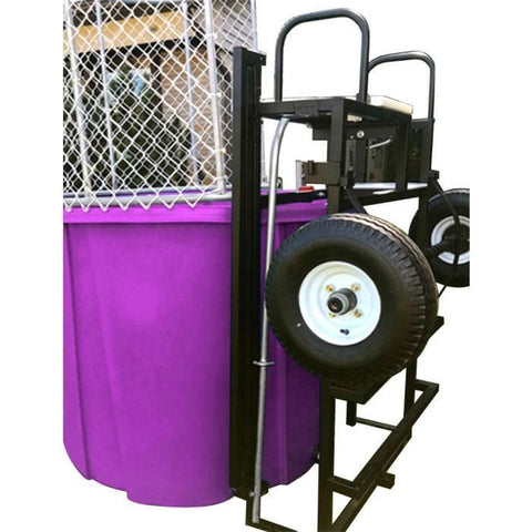 POGO Inflatable Bouncers Purple Portable Dunking Booth with New Wingless Design by POGO 754972370011 1716 Purple Portable Dunking Booth with New Wingless Design SKU# 1716