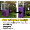 Image of POGO Inflatable Bouncers Purple Portable Dunking Booth with New Wingless Design by POGO 754972370011 1716 Purple Portable Dunking Booth with New Wingless Design SKU# 1716