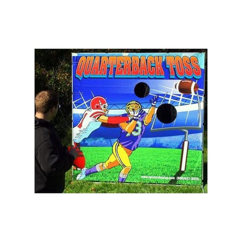 POGO Inflatable Bouncers Quarterback Toss Interactive Carnival Football Frame Game by POGO