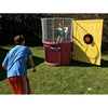 Image of POGO Inflatable Bouncers Red Portable Dunking Booth with New Wingless Design by POGO 754972370042 1715 Red Portable Dunking Booth with New Wingless Design SKU# 1715