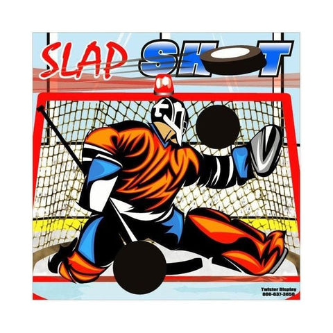 POGO Inflatable Bouncers Slap Shot Hockey Interactive Carnival Frame Game by POGO