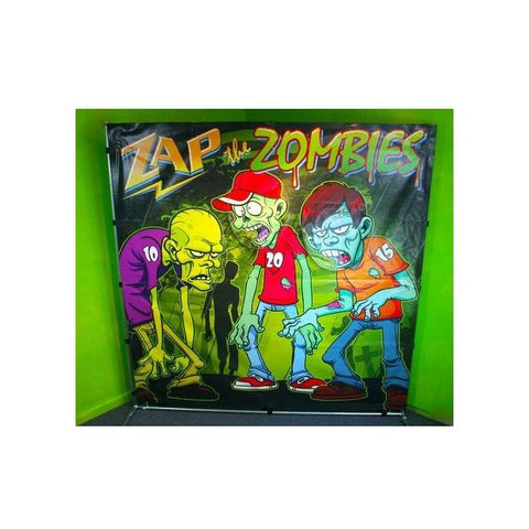 POGO Inflatable Bouncers Zap the Zombies Interactive Carnival Frame Game by POGO