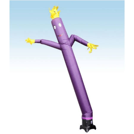 POGO Inflatable Party Decorations 12' Fly Guy Inflatable Tube Man with Blower - Standard Purple by POGO 12' Fly Guy Inflatable Tube Man Blower - Standard Purple SKU#4262#4230