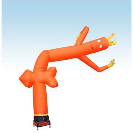 POGO Inflatable Party Decorations 18' Fly Guy Inflatable Tube Man with Blower - Orange Arrow by POGO 18' Fly Guy Inflatable Tube Man Blower - Orange Arrow SKU#4287#4238