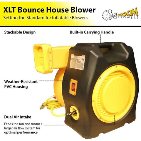 POGO Noisemakers & Party Blowers 2.0 HP Zoom XLT Inflatable Bounce House Blower by POGO 793573868091 1879 2.0 HP Zoom XLT Inflatable Bounce House Blower by POGO SKU#1879