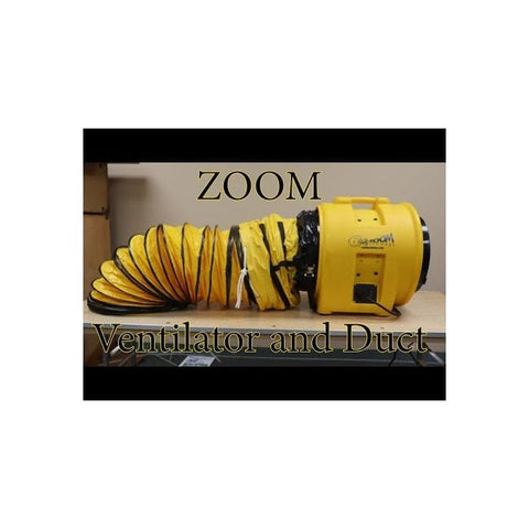 POGO Noisemakers & Party Blowers Zoom 8" 1/3 HP Ventilator Exhaust Fan by POGO Zoom 1/3 HP Centrifugal Floor Dryer by POGO SKU# 244