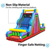 Image of POGO Obstacle Course 40' Retro Inflatable Rock Climb Slide with Blower by POGO 754972366403 2294 40' Retro Inflatable Rock Climb Slide with Blower by POGO SKU# 2294