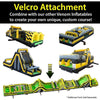 Image of POGO Obstacle Course 60' Venom SUPER 2-Piece Dual Obstacle Course by POGO 754972360814 3849 60' Venom SUPER 2-Piece Dual Obstacle Course by POGO SKU# 3849