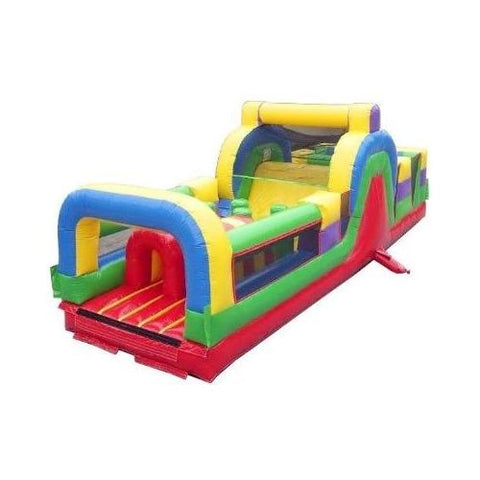 POGO Obstacle Courses 30' Retro Inflatable Obstacle Course with Blower by POGO 754972354981 3454 30' Retro Inflatable Obstacle Course with Blower by POGO SKU# 3454