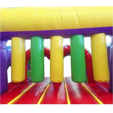 POGO Obstacle Courses 40' Retro Inflatable Obstacle Course with Blower by POGO 754972308694 3473 40' Retro Inflatable Obstacle Course with Blower by POGO SKU# 3473