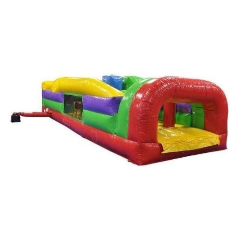 POGO Obstacle Courses 7-Element Retro Inflatable Obstacle Course with Blower by POGO 754972308717 3453 7-Element Retro Inflatable Obstacle Course with Blower POGO SKU# 3453