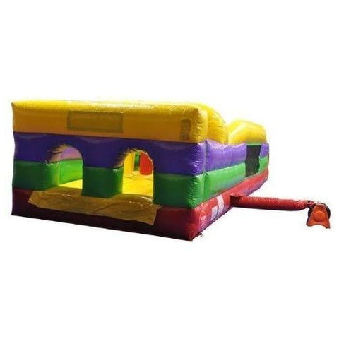 POGO Obstacle Courses 7-Element Retro Inflatable Obstacle Course with Blower by POGO 754972308717 3453 7-Element Retro Inflatable Obstacle Course with Blower POGO SKU# 3453