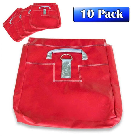 POGO Sandboxes 10 Red Pack Commercial Sand Bags by POGO 754972307185 350