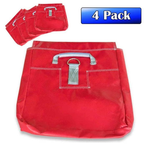 POGO Sandboxes 4 Pack of Red Sand Bags by POGO
