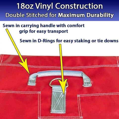POGO Sandboxes 4 Pack of Red Sand Bags by POGO
