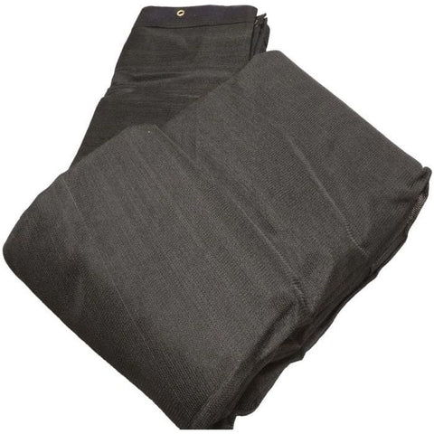 POGO Tarps 10' x 12' Black Mesh Tarp by POGO 754972361255 1483