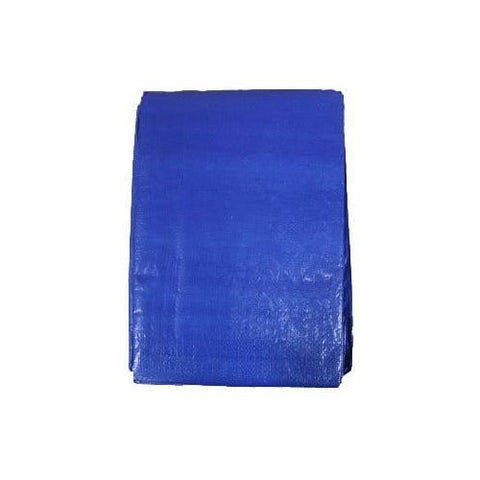 POGO Tarps 10' x 40' Blue & Silver Multi-Purpose Water Resistant Poly Tarp Cover by POGO 754972337878 267 10' x 40' Blue & Silver Multi-Purpose Water Resistant Poly Tarp Cover