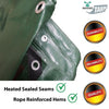 Image of POGO Tarps 20' x 25' Deluxe Water Resistant Heavy Duty Poly Tarp Cover by POGO 754972327800 178