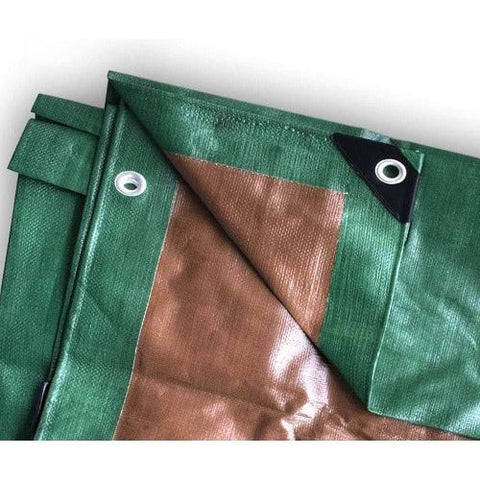 POGO Tarps 40' x 60' Deluxe Water Resistant Heavy Duty Poly Tarp Cover by POGO 744828582743 189