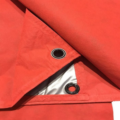 POGO Tarps Moose Supply 5' x 7' Red Picnic Tarp by POGO 754972361439 1487
