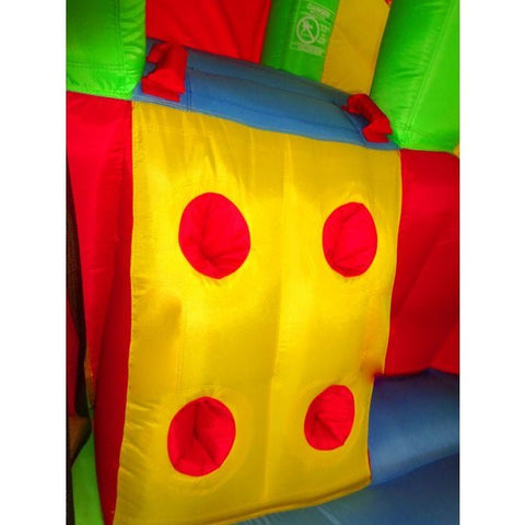 POGO Water Parks & Slides 8.4' Backyard Kids Home Water Park Inflatable Water Slide with Blower by POGO 781880200475 5121 8.4' Backyard Kids Home Water Park Inflatable Water Slide Blower POGO